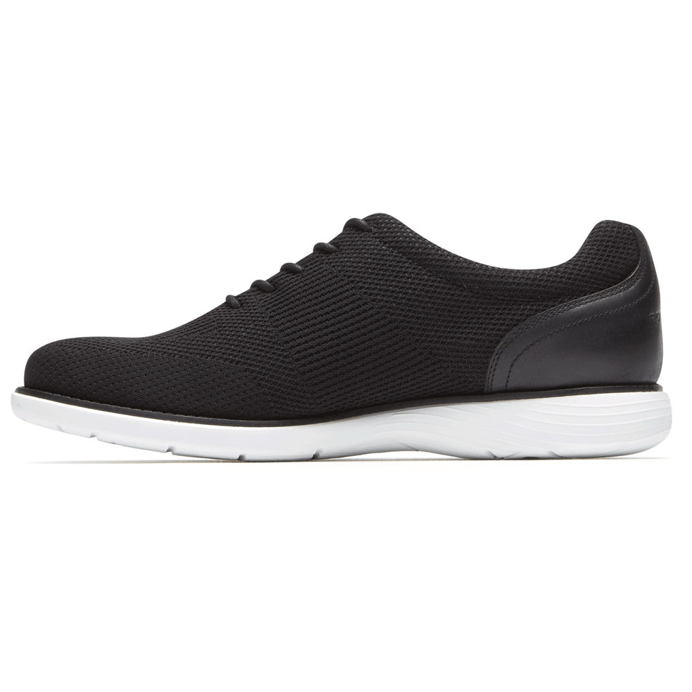 Rockport Singapore Mens Sneakers - Garett Mesh Black - IF6807519